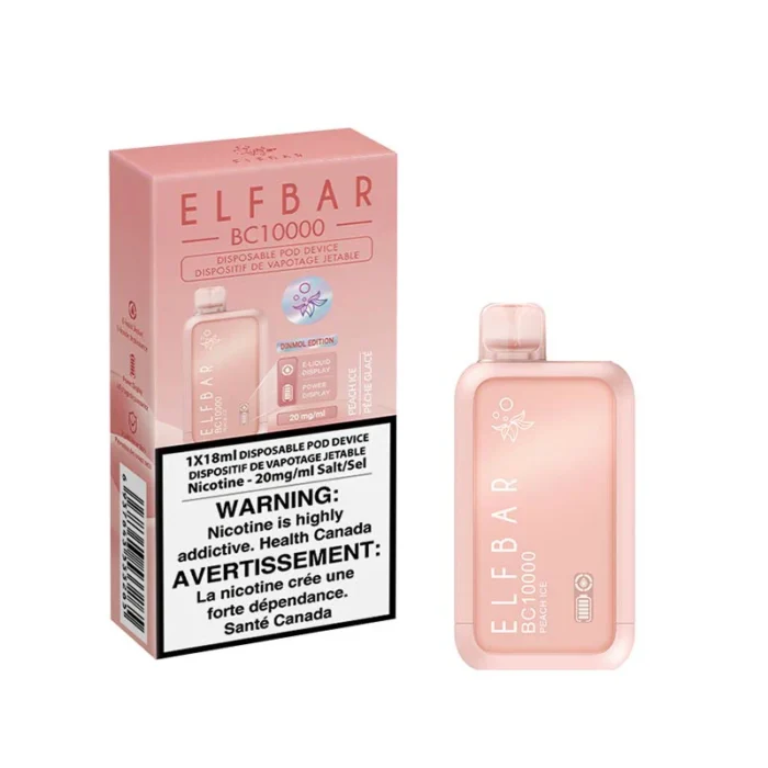 ELF Bar BC10000 Disposable Vape - Peach Ice