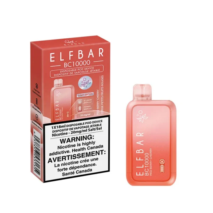 ELF Bar BC10000 Disposable Vape - Red Berry Cherry